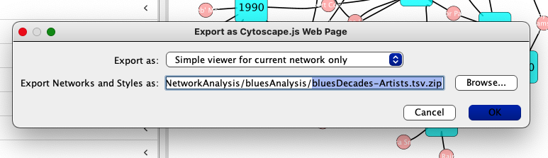 exporting zipped directory